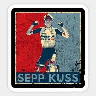 Sepp Kuss Bike Race Mountain bicycle Sticker